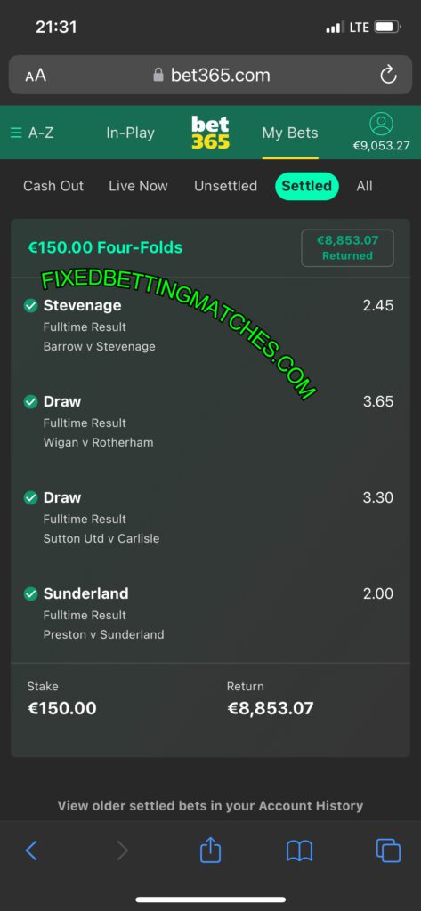 BETTING 1X2 ODDS FOR TODAY FOOTBALL TIPS